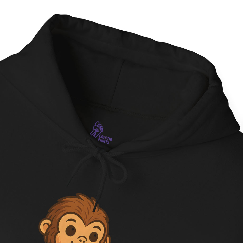 Chibi Bigfoot Hoodie - Cute Sasquatch Cartoon Hoodie