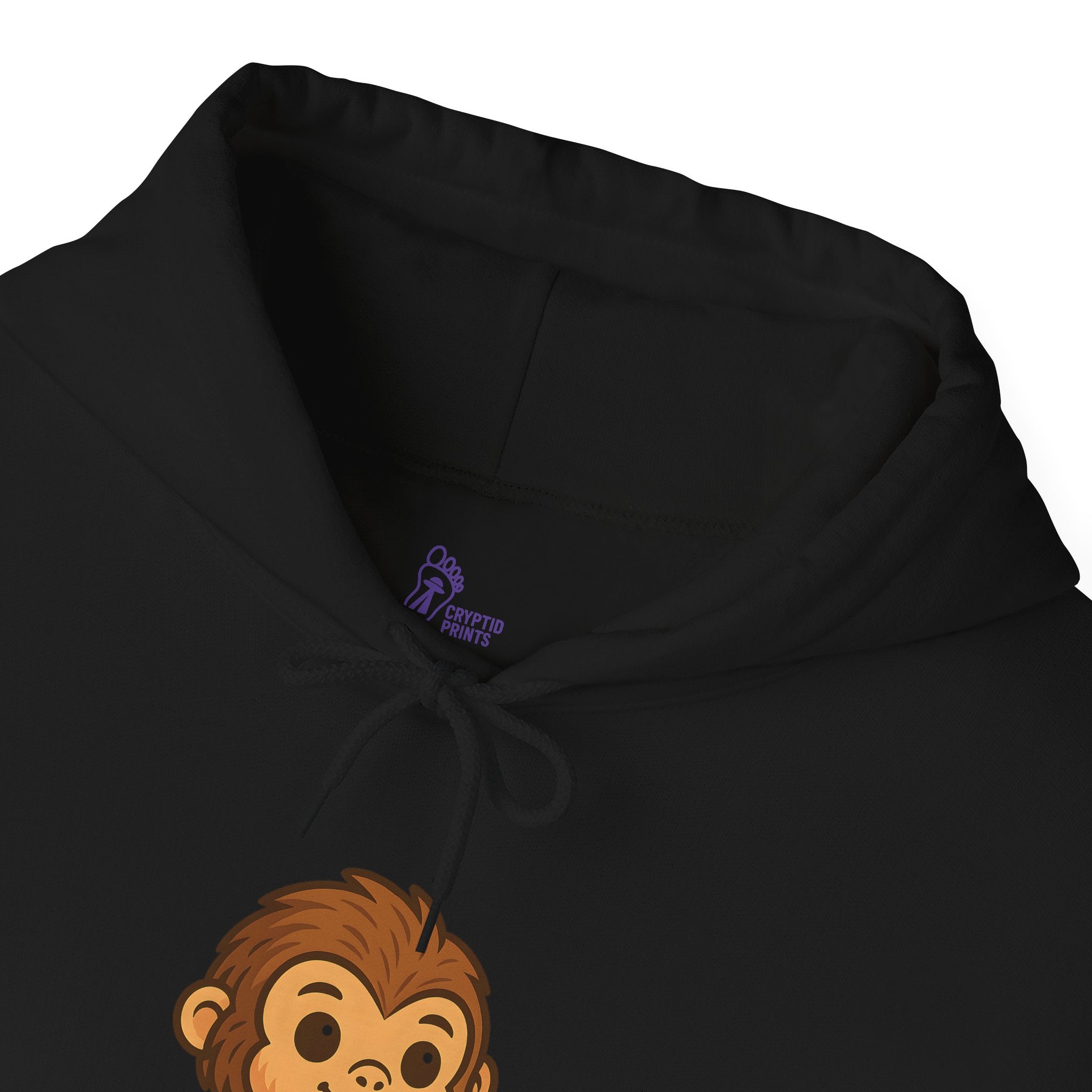 Chibi Bigfoot Hoodie - Cute Sasquatch Cartoon Hoodie