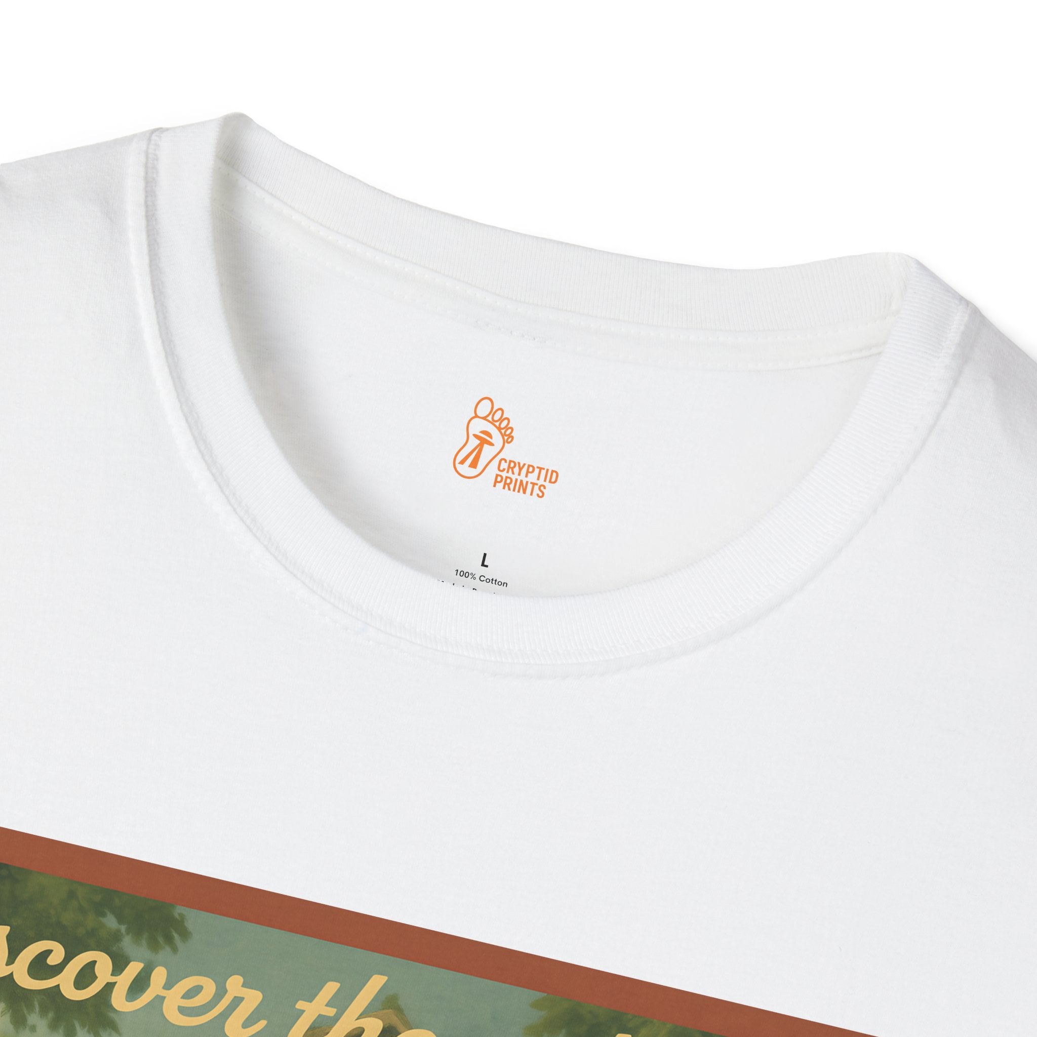 Discover the Unknown T-Shirt - Vintage Postcard Design