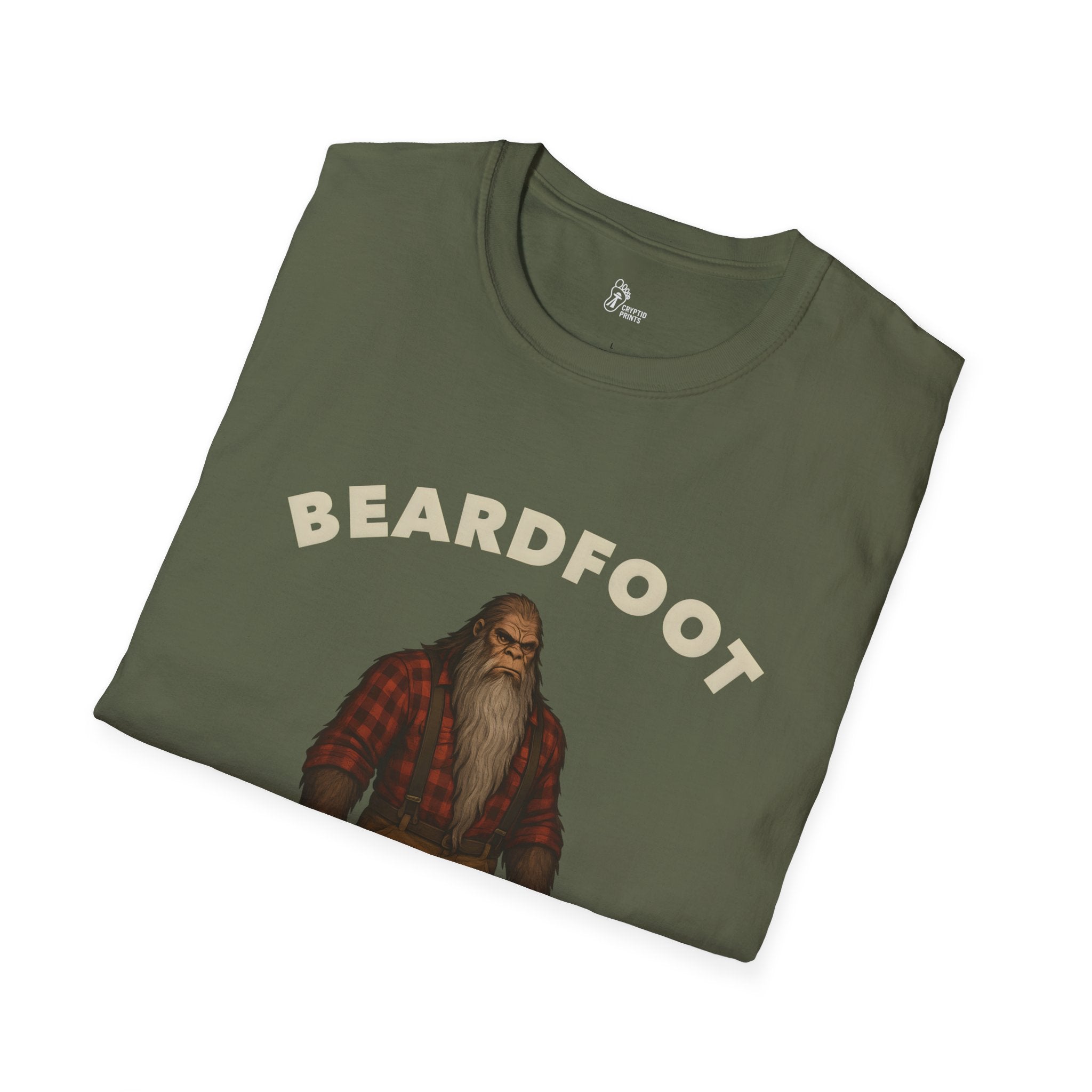 Bigfoot Beardfoot T-Shirt - Legendary Beard Power