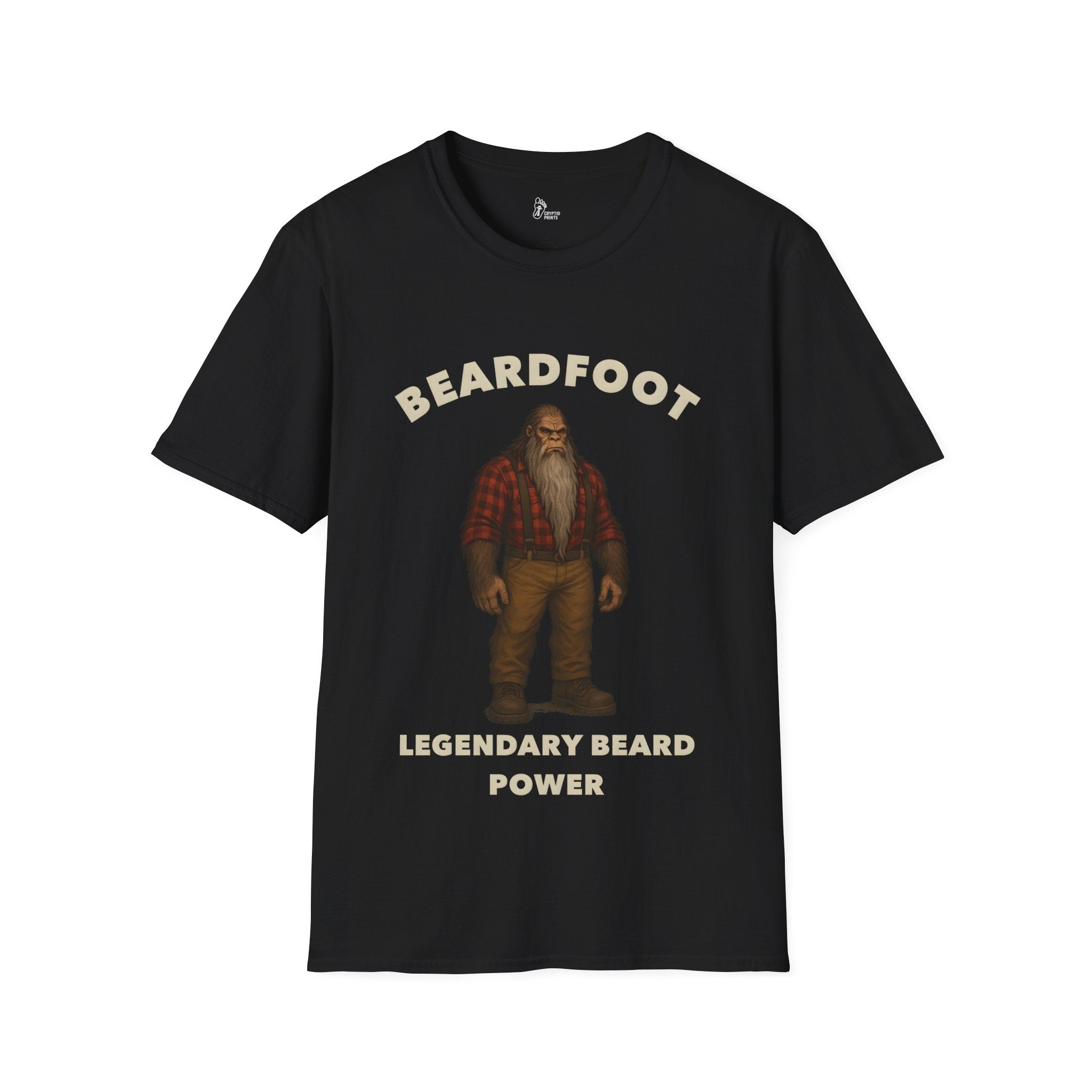Bigfoot Beardfoot T-Shirt - Legendary Beard Power