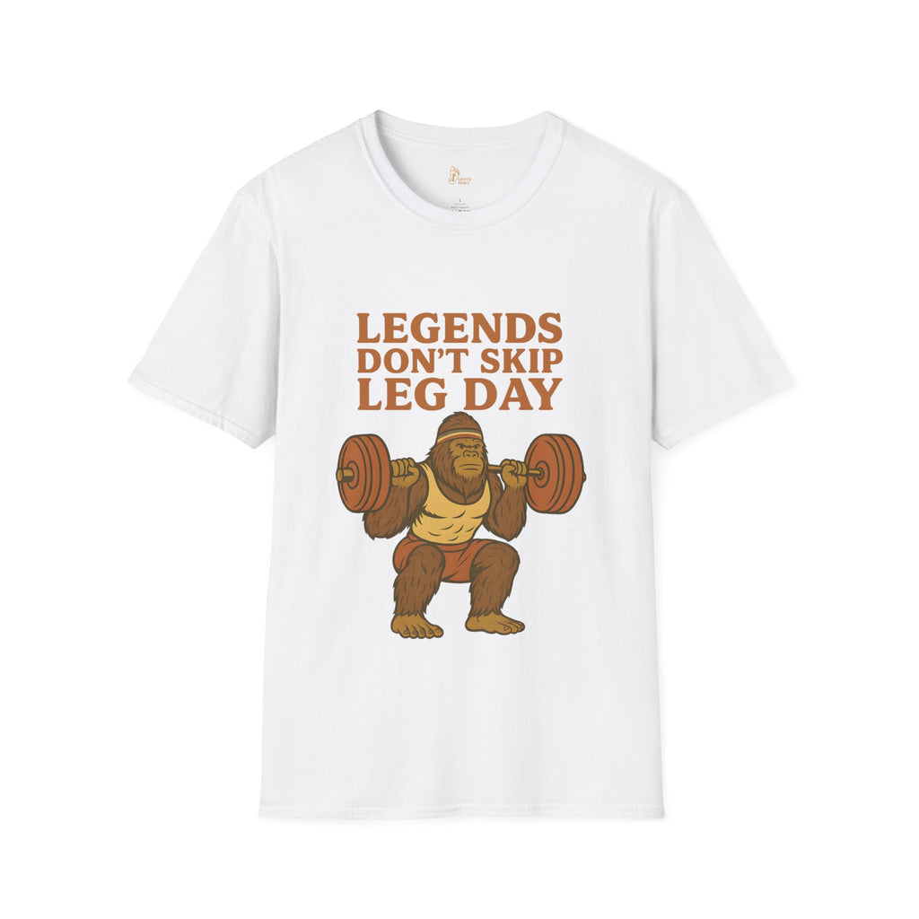 Bigfoot "Legends Don't Skip Leg Day - Cryptid Gym Design