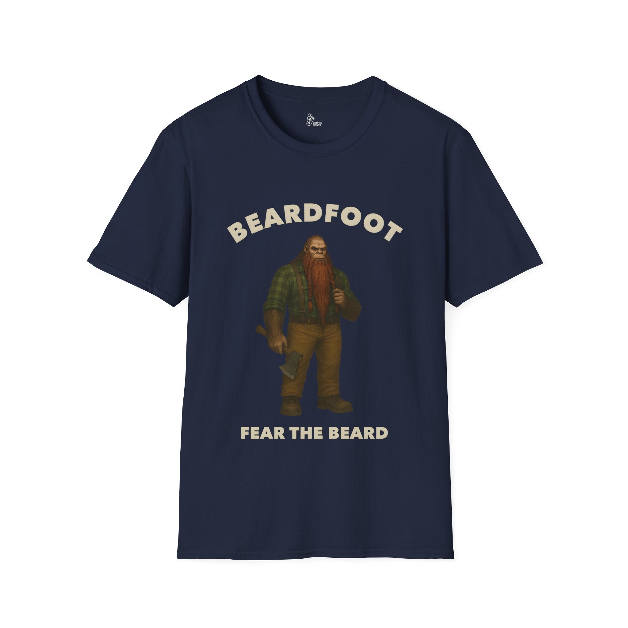 Bigfoot Beardfoot T-Shirt - Fear the Beard