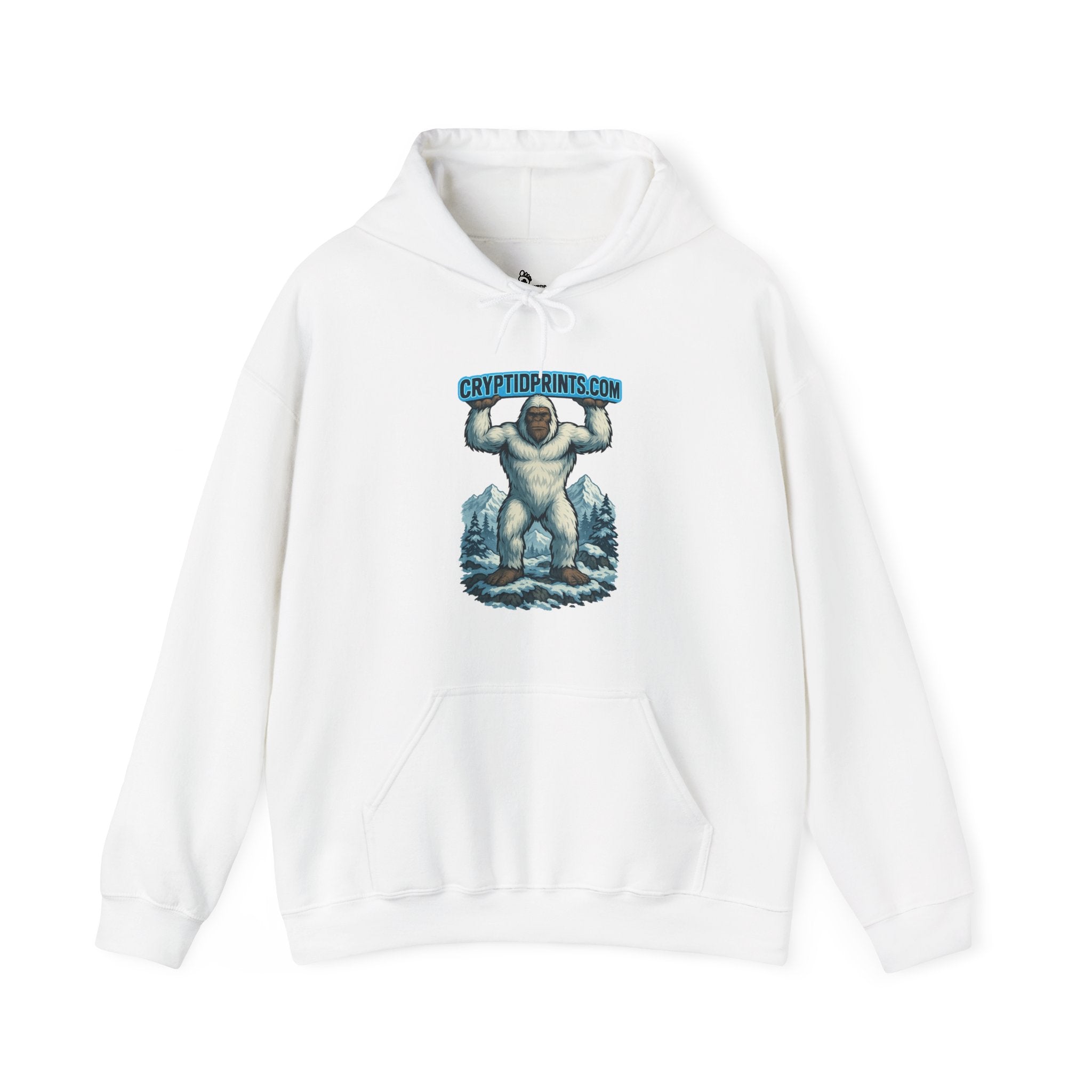 Cryptid Prints Edition - Yeti Mountain Hoodie