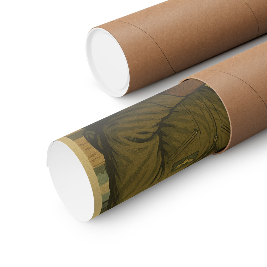 Bigfoot Aviation Poster - Vintage Military Wall Art