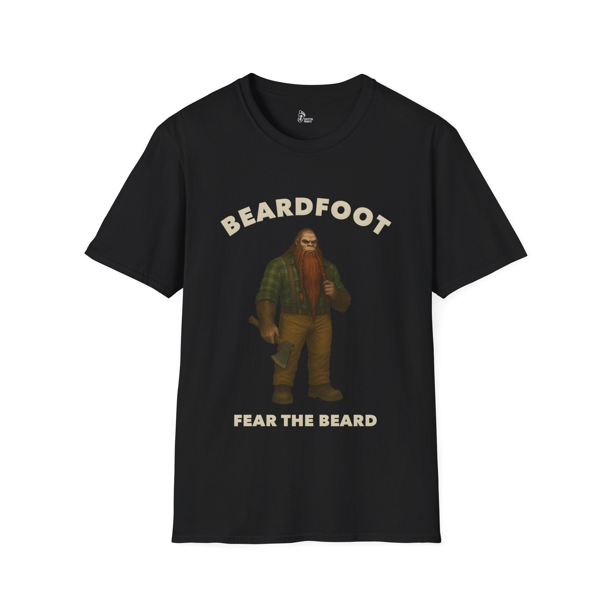 Bigfoot Beardfoot T-Shirt - Fear the Beard