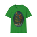 Bigfoot Christmas T-Shirt - Holiday Spirit Winter Scene
