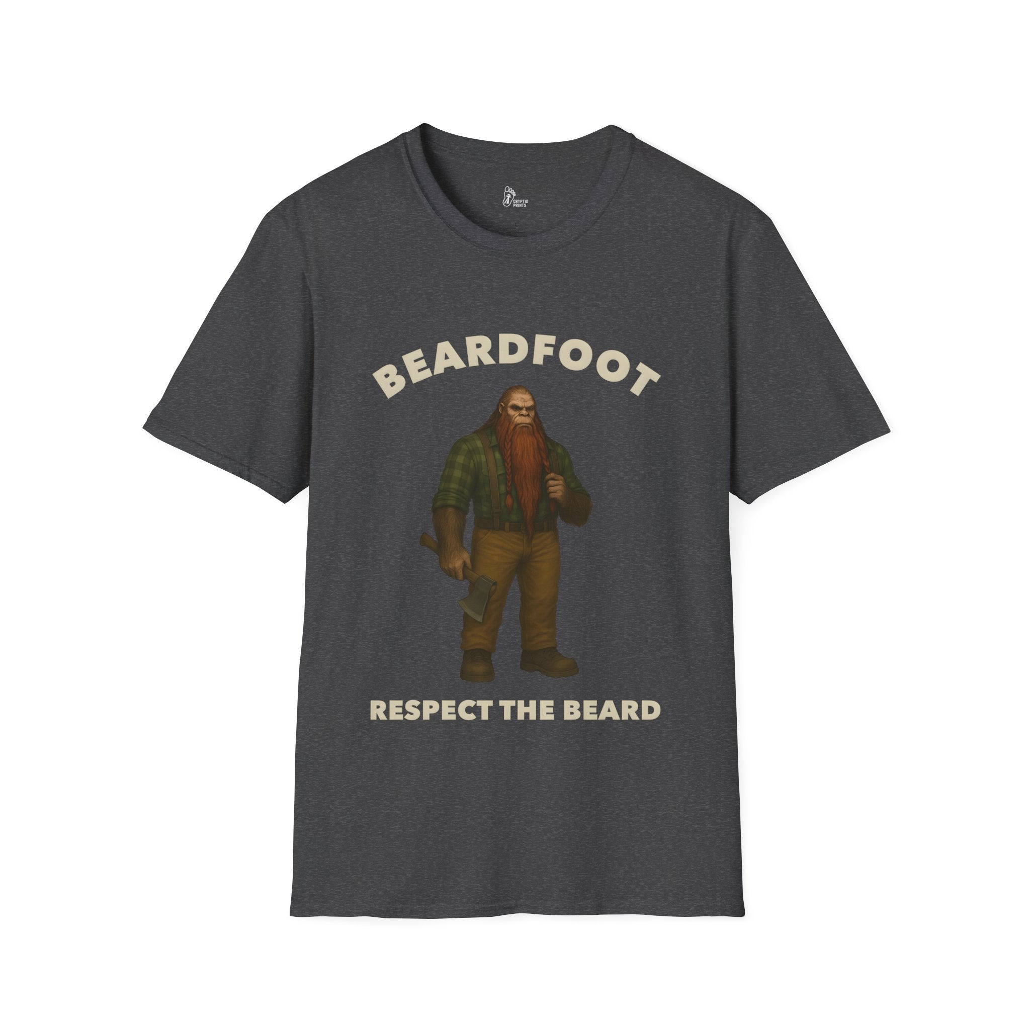 Bigfoot Beardfoot T-Shirt - Respect the Beard