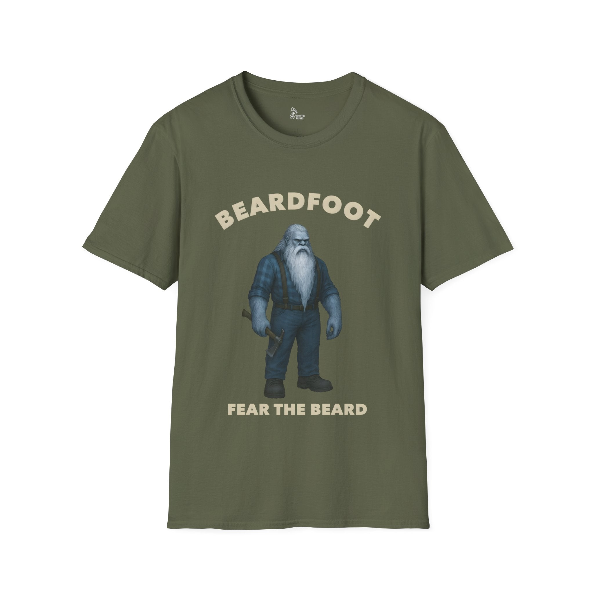 Bigfoot Beardfoot T-Shirt - Fear the Beard