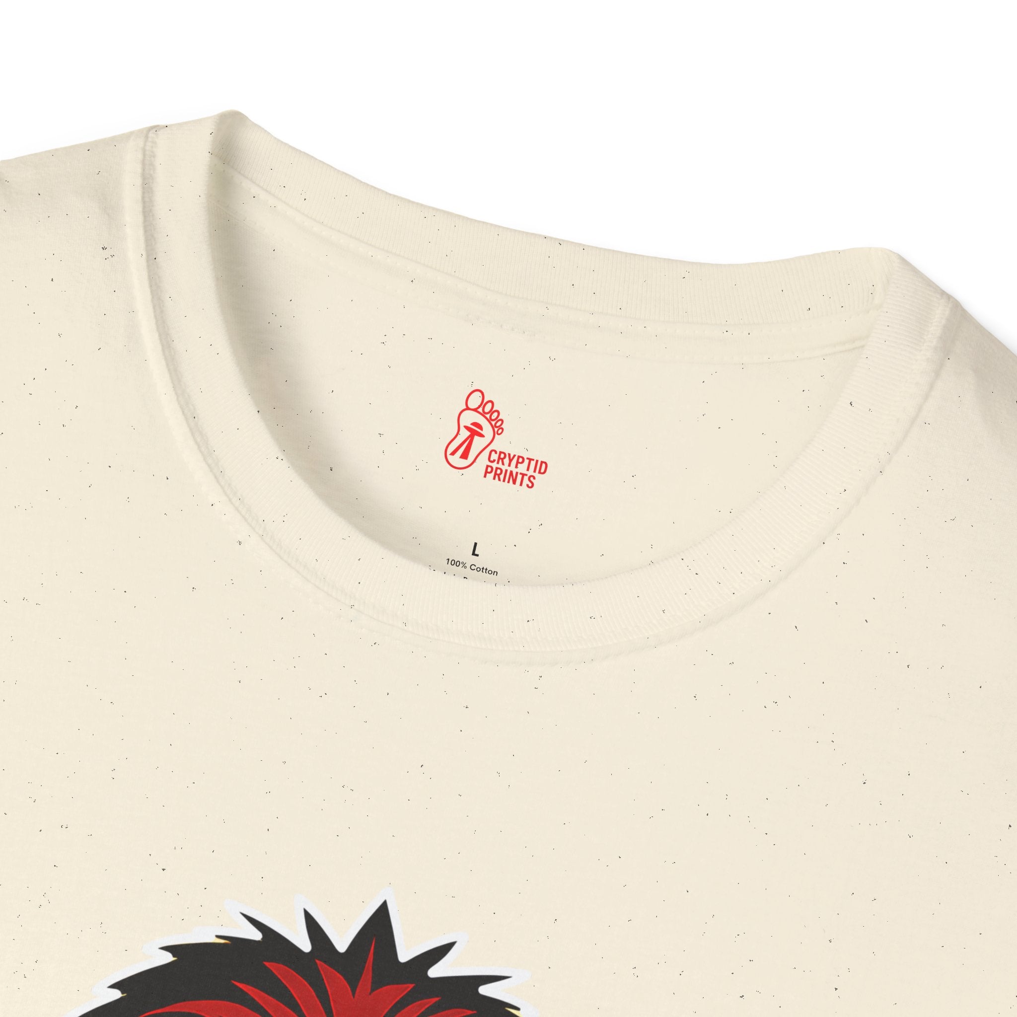 Bigfoot Savage Face Graphic T-Shirt - Cryptid Prints