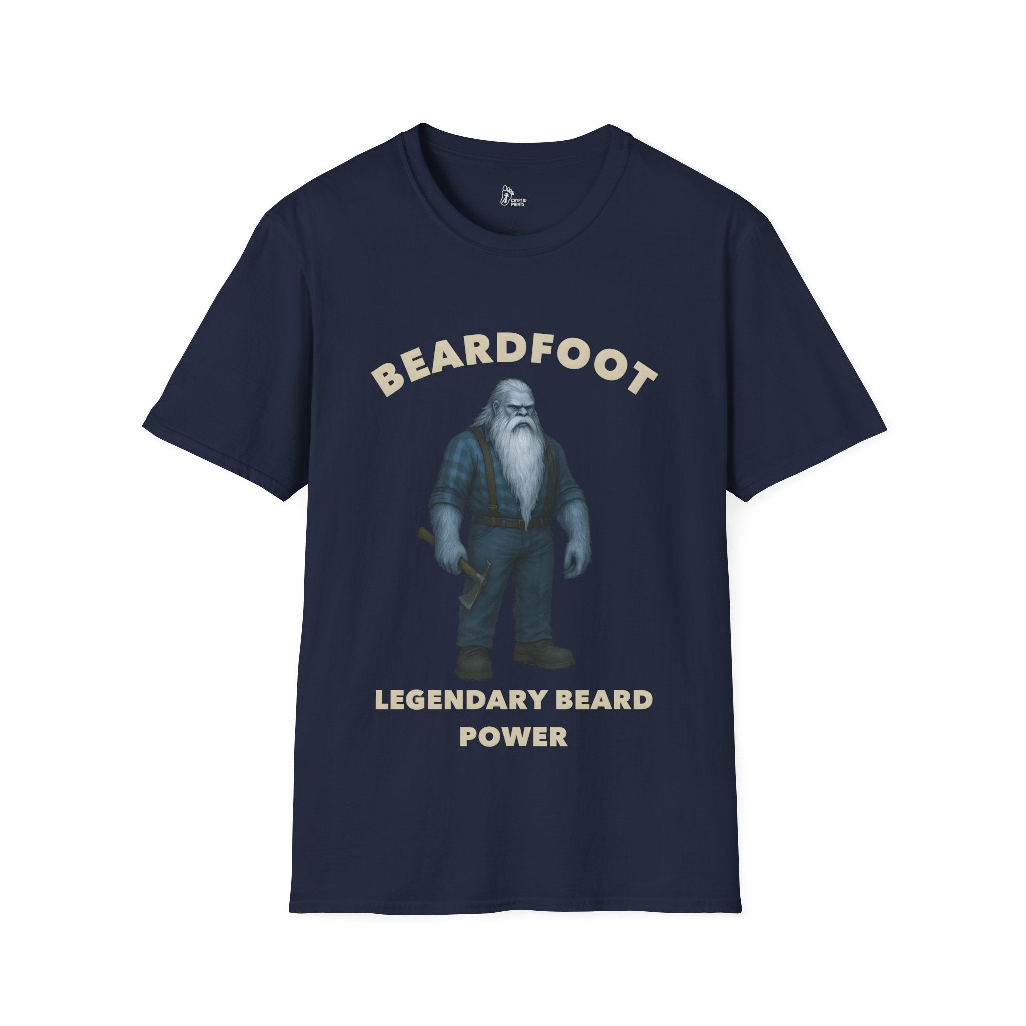 Bigfoot Beardfoot T-Shirt - Legendary Beard Power