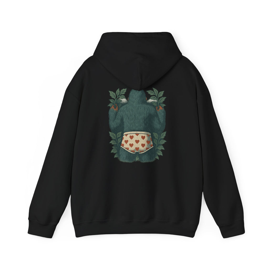 Bigfoot Peek-a-Boo Hoodie - Two-Sided Design