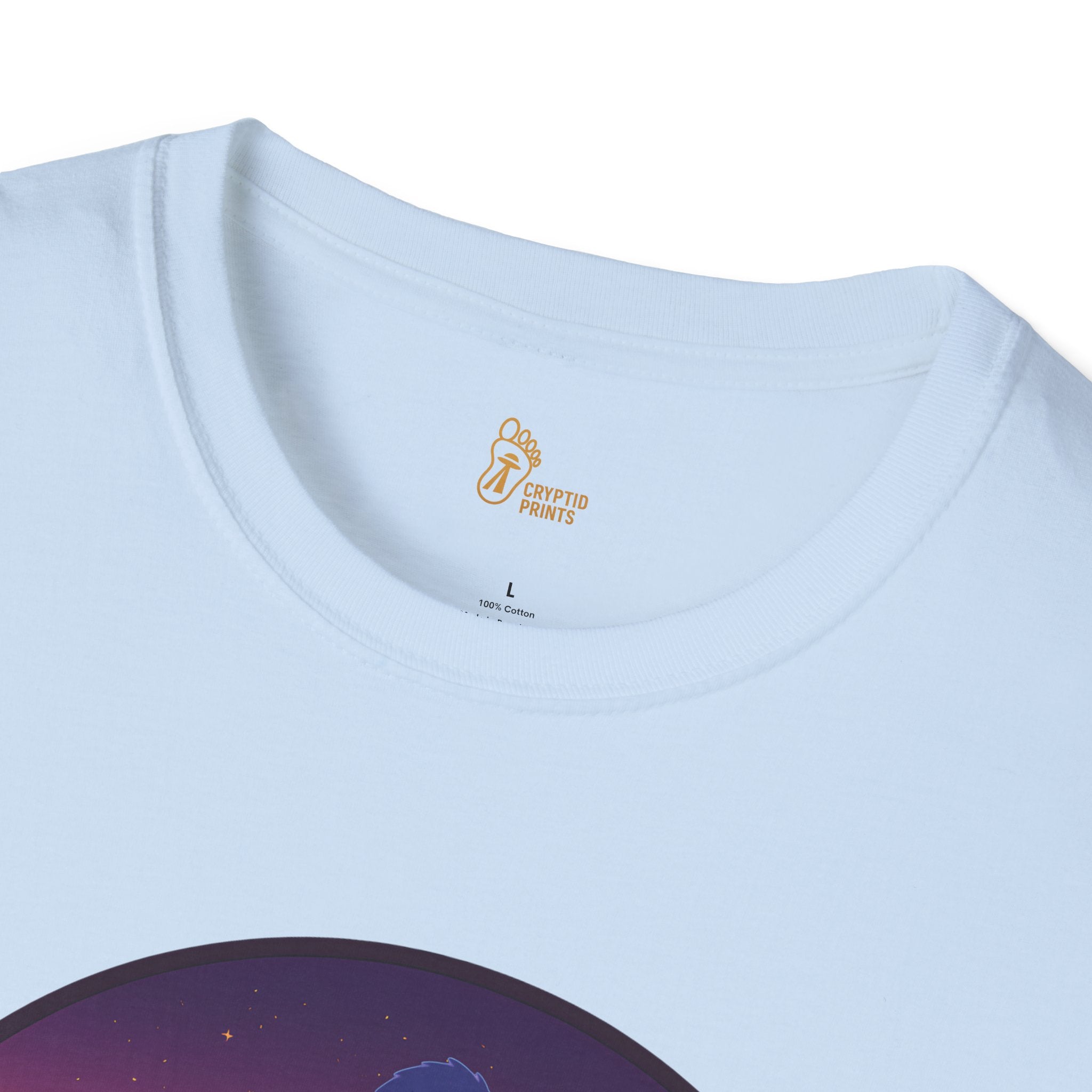 Bigfoot Cosmic Desert T-Shirt - Cryptid Prints