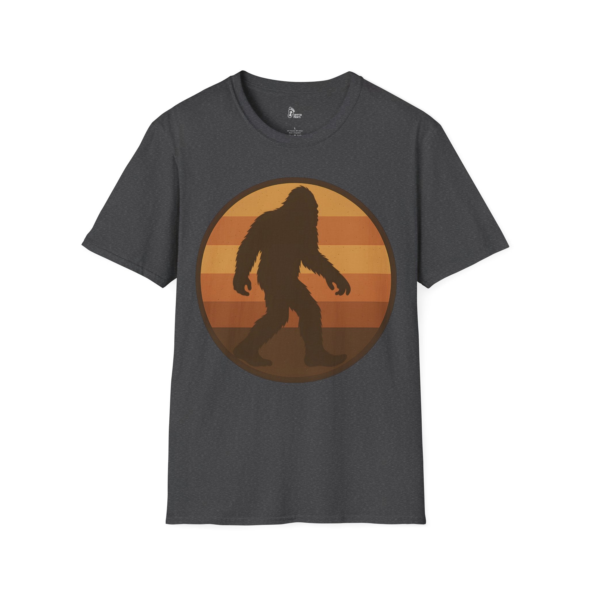 Retro Bigfoot T-Shirt - Cryptid Prints