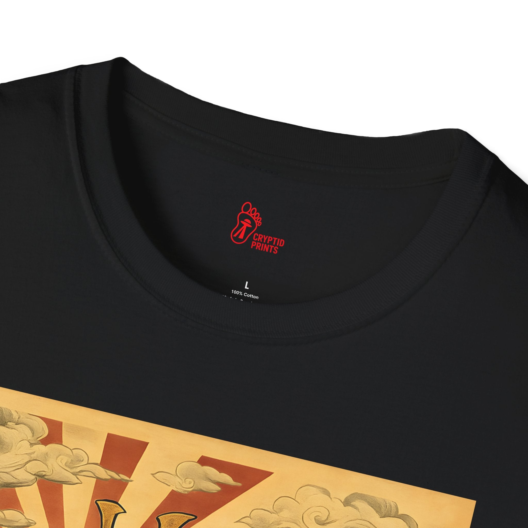 Samurai Bigfoot T-Shirt - “Mountain Warrior” Cryptid Design