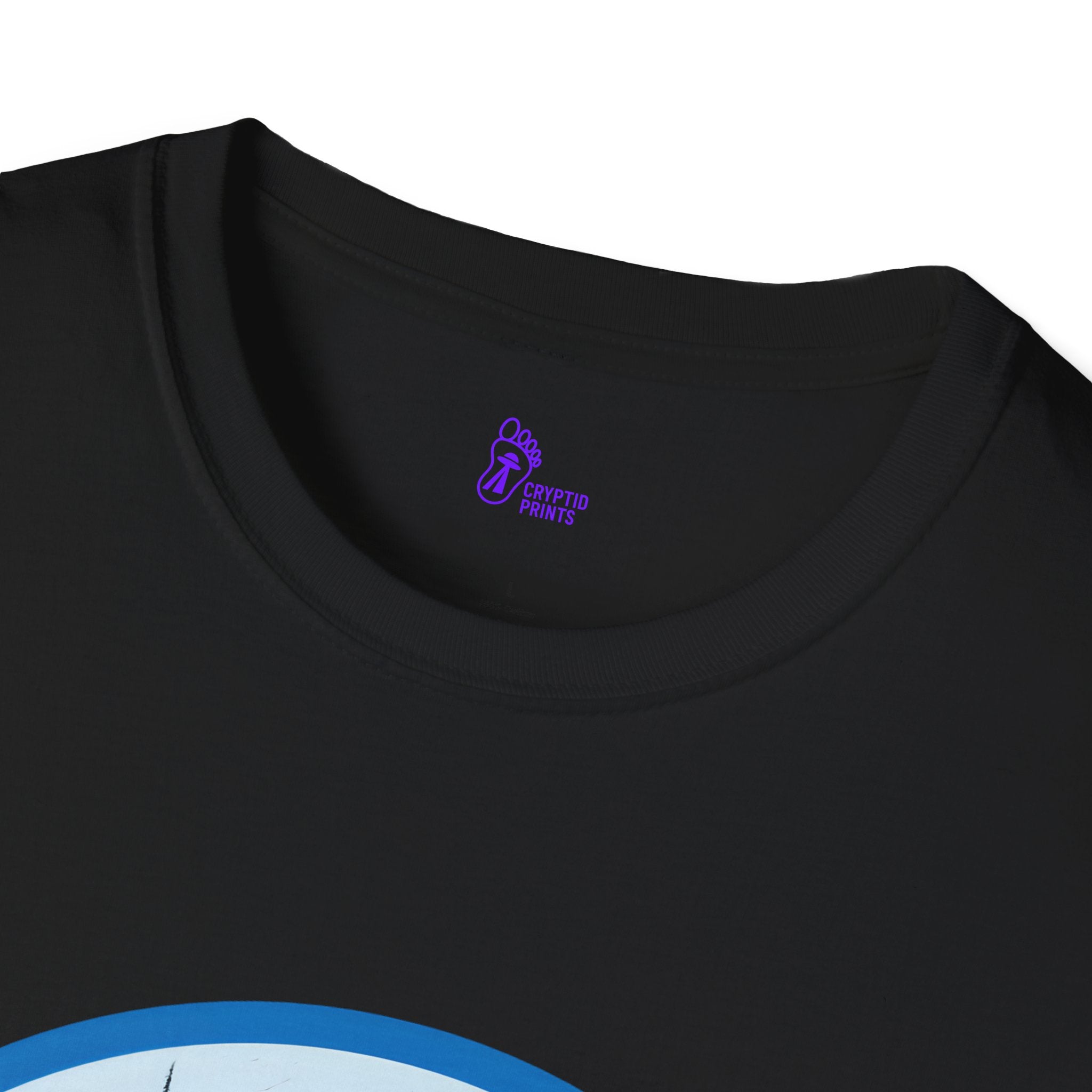 UFO Forest Abduction Scene Graphic Tee - Cryptid Prints