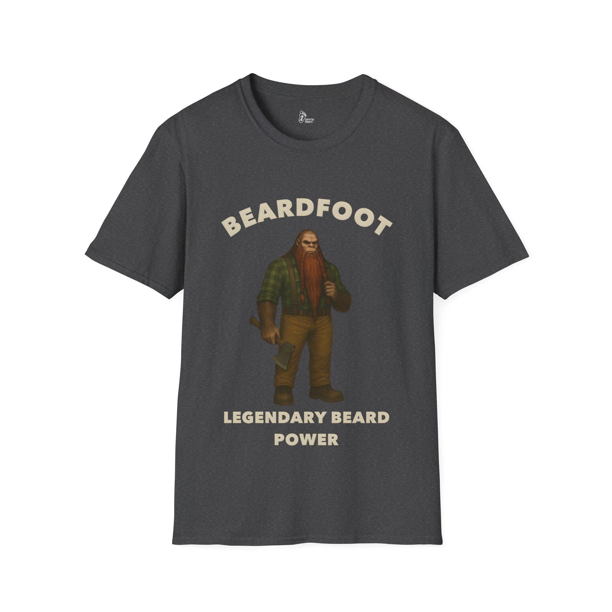 Bigfoot Beardfoot T-Shirt - Legendary Beard Power