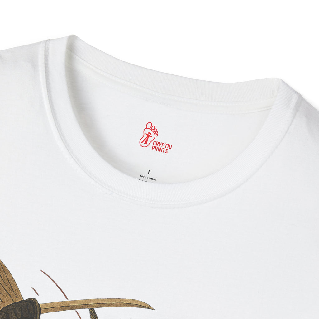 Mothman vs Kappa - Japanese Mythology Battle T-Shirt