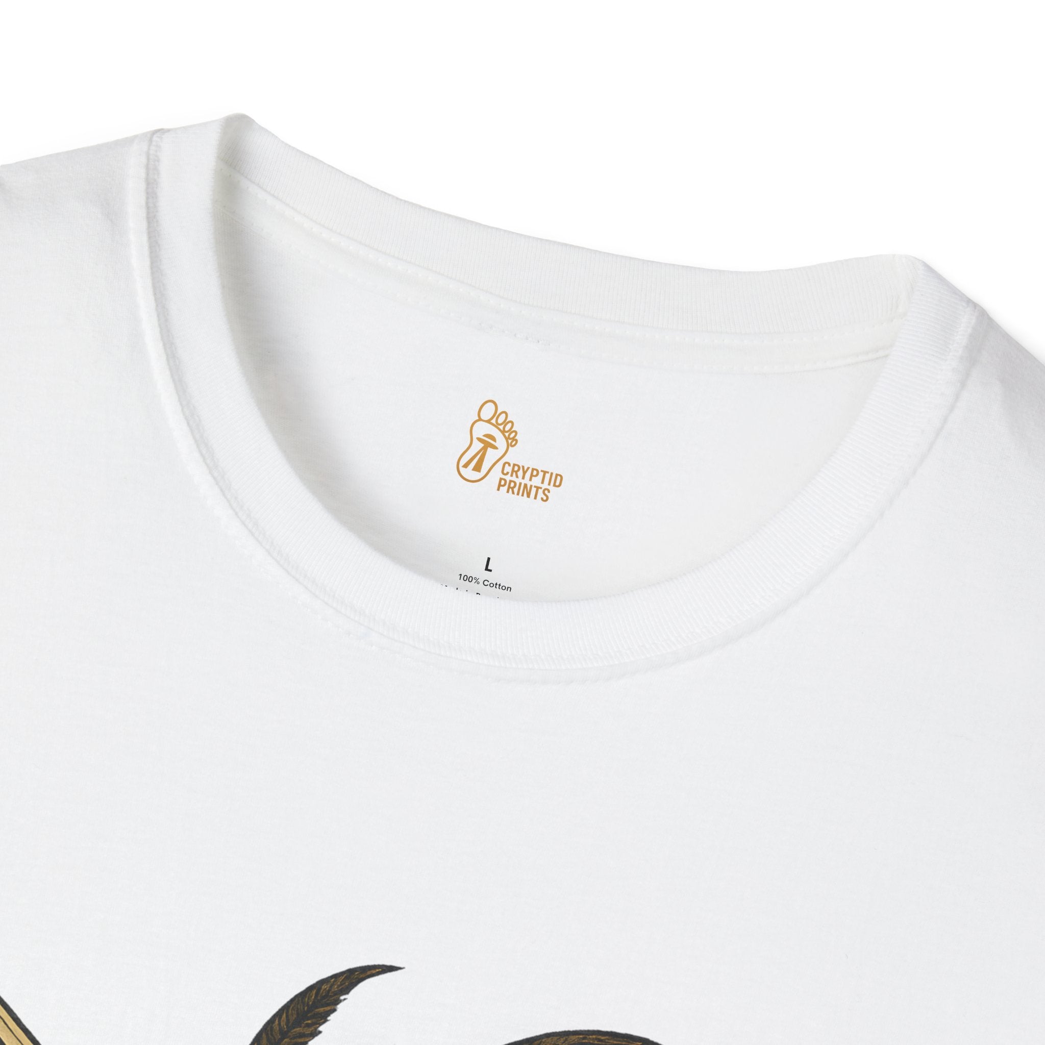 Mothman Ninja T-Shirt - Japanese Cryptid Warrior Design