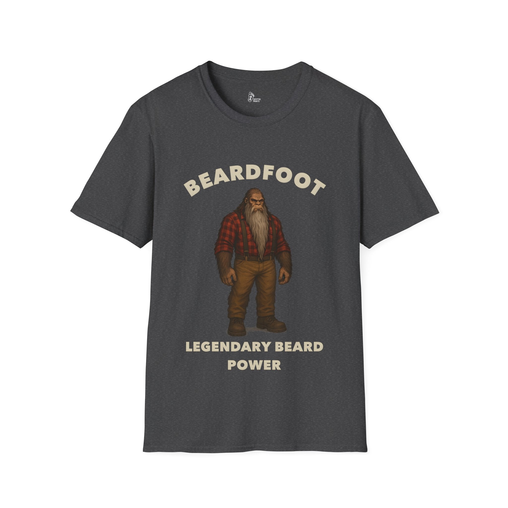 Bigfoot Beardfoot T-Shirt - Legendary Beard Power