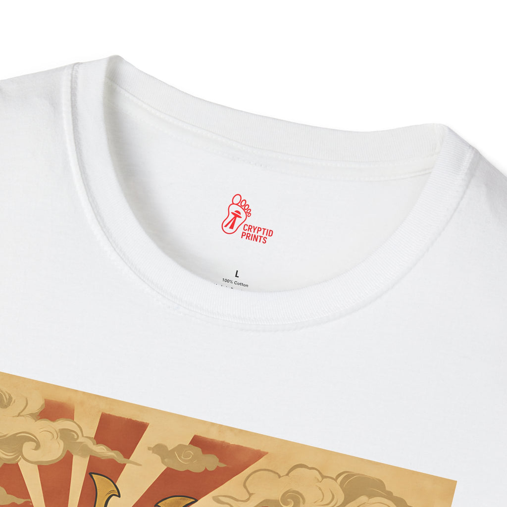 Samurai Bigfoot T-Shirt - “Mountain Warrior” Cryptid Design