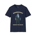 Beardfoot Respect the Beard Bigfoot Graphic Tee - Cryptid Prints