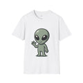 Chibi Grey Alien T-Shirt - Cute Extraterrestrial Cartoon Tee