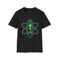 Alien Cosmic Atom T-Shirt - Interstellar Energy Symbol