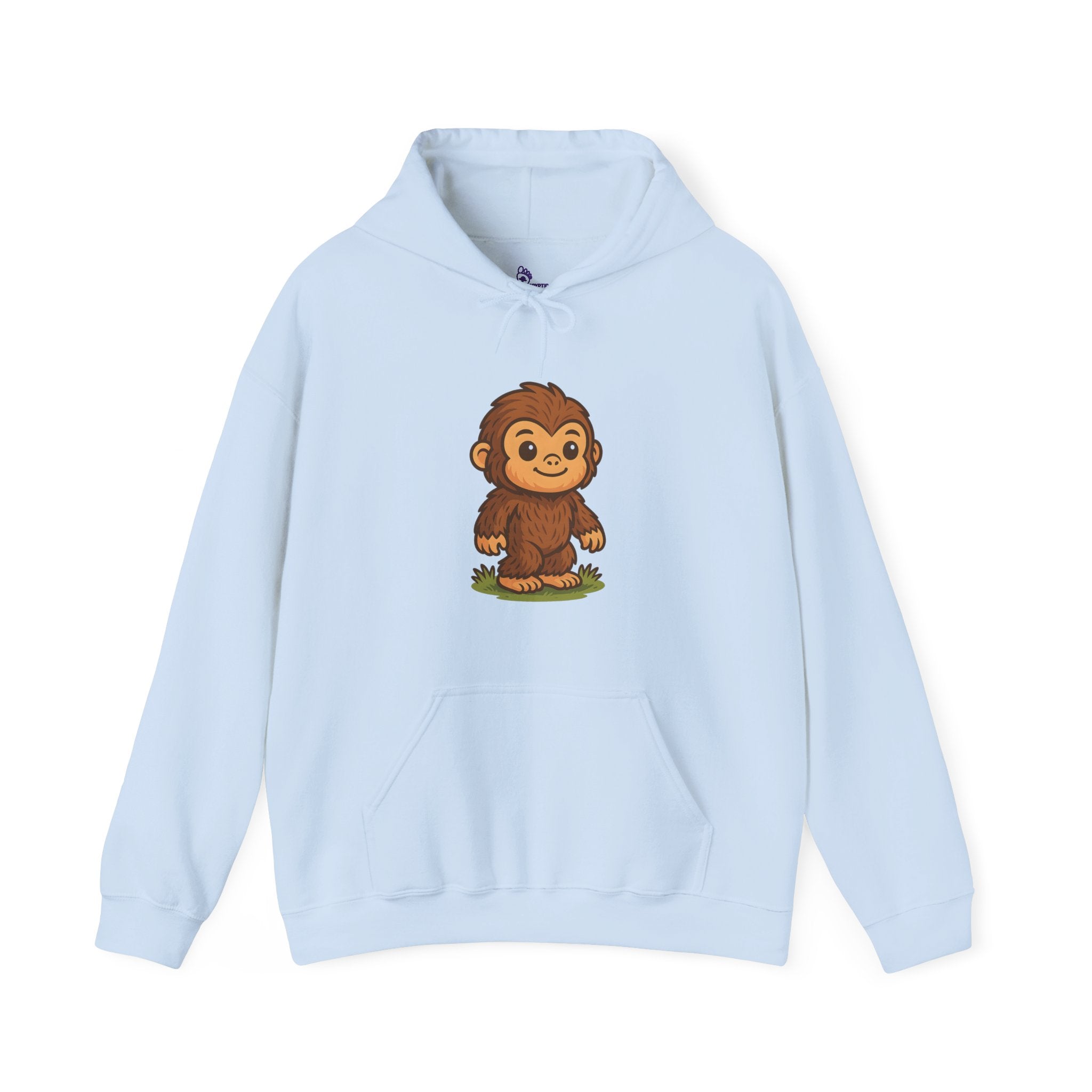 Chibi Bigfoot Hoodie - Cute Sasquatch Cartoon Hoodie