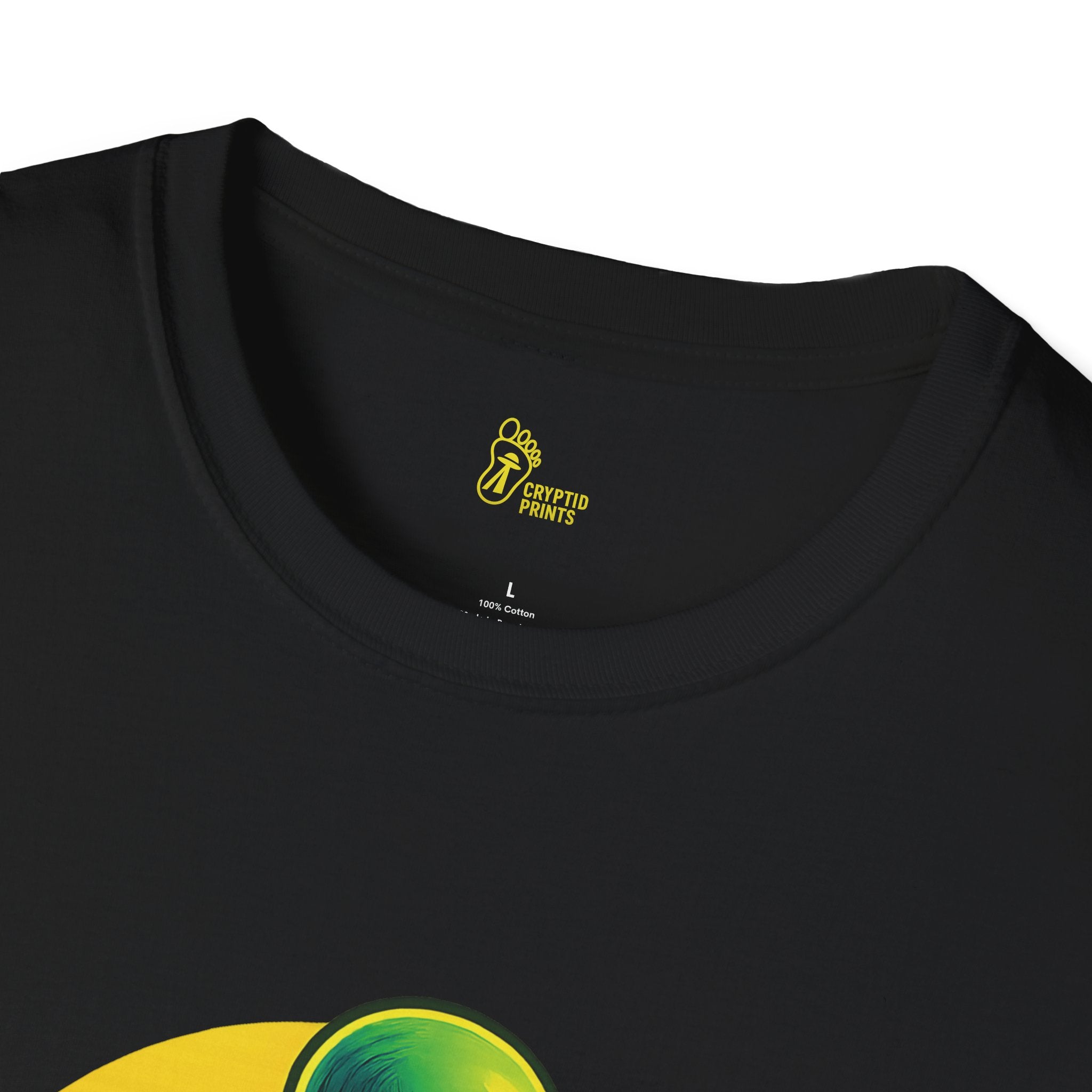 Neon Alien T-Shirt - Retro 80s Extraterrestrial Graphic Tee