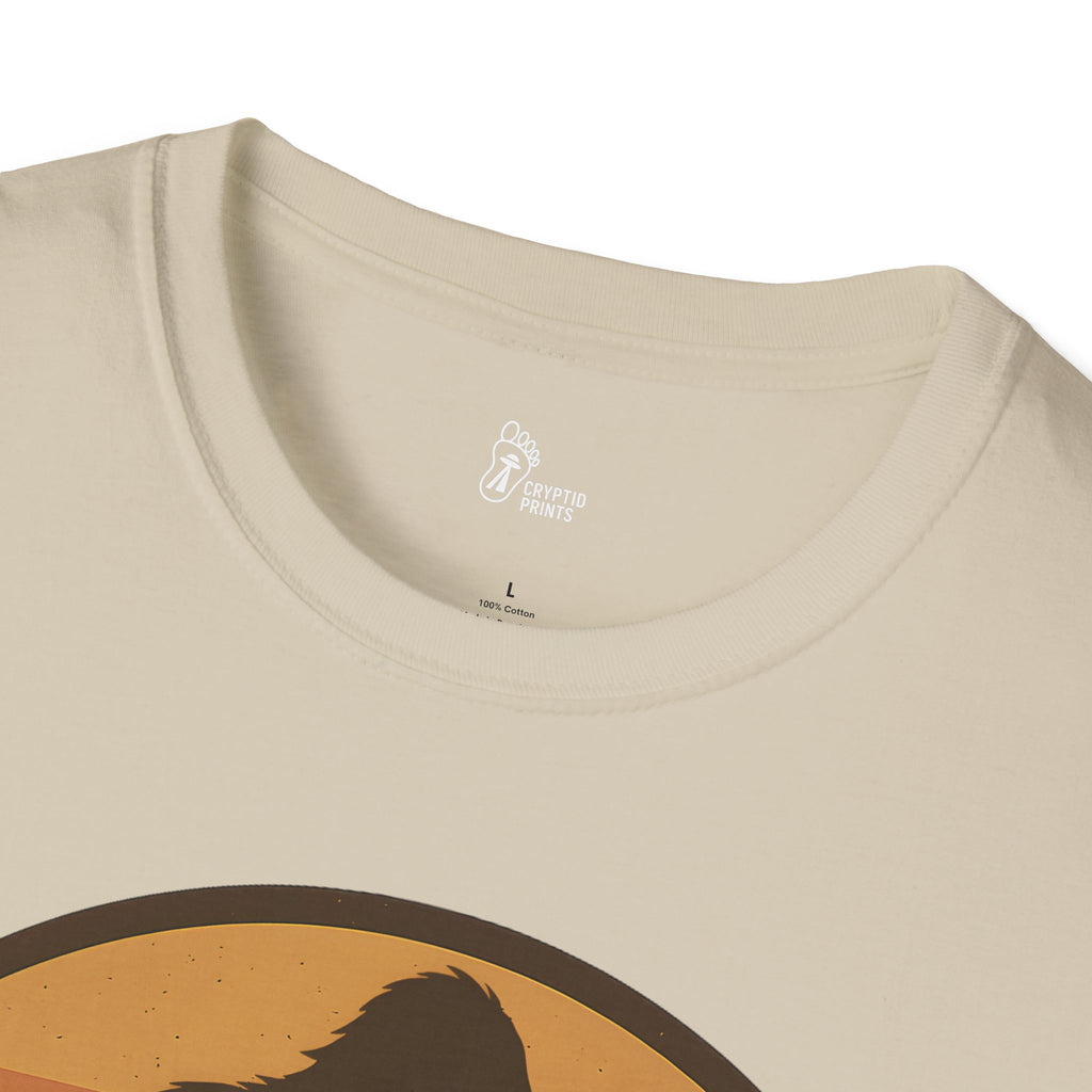 Retro Bigfoot T-Shirt - Cryptid Prints