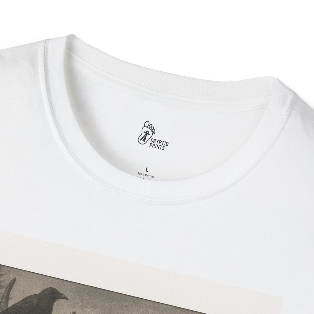 Wendigo Forest Encounter T-Shirt - Retro-Style Photo Design