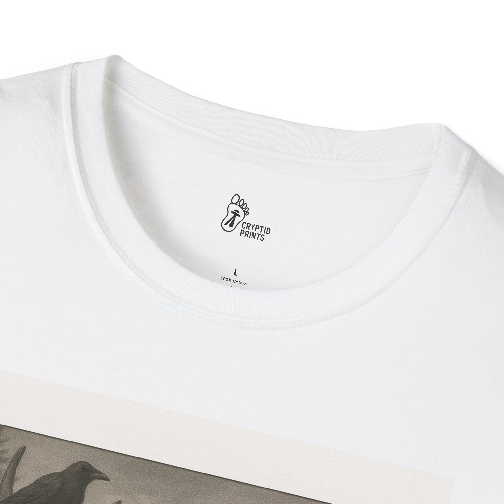 Wendigo Forest Encounter T-Shirt - Retro-Style Photo Design