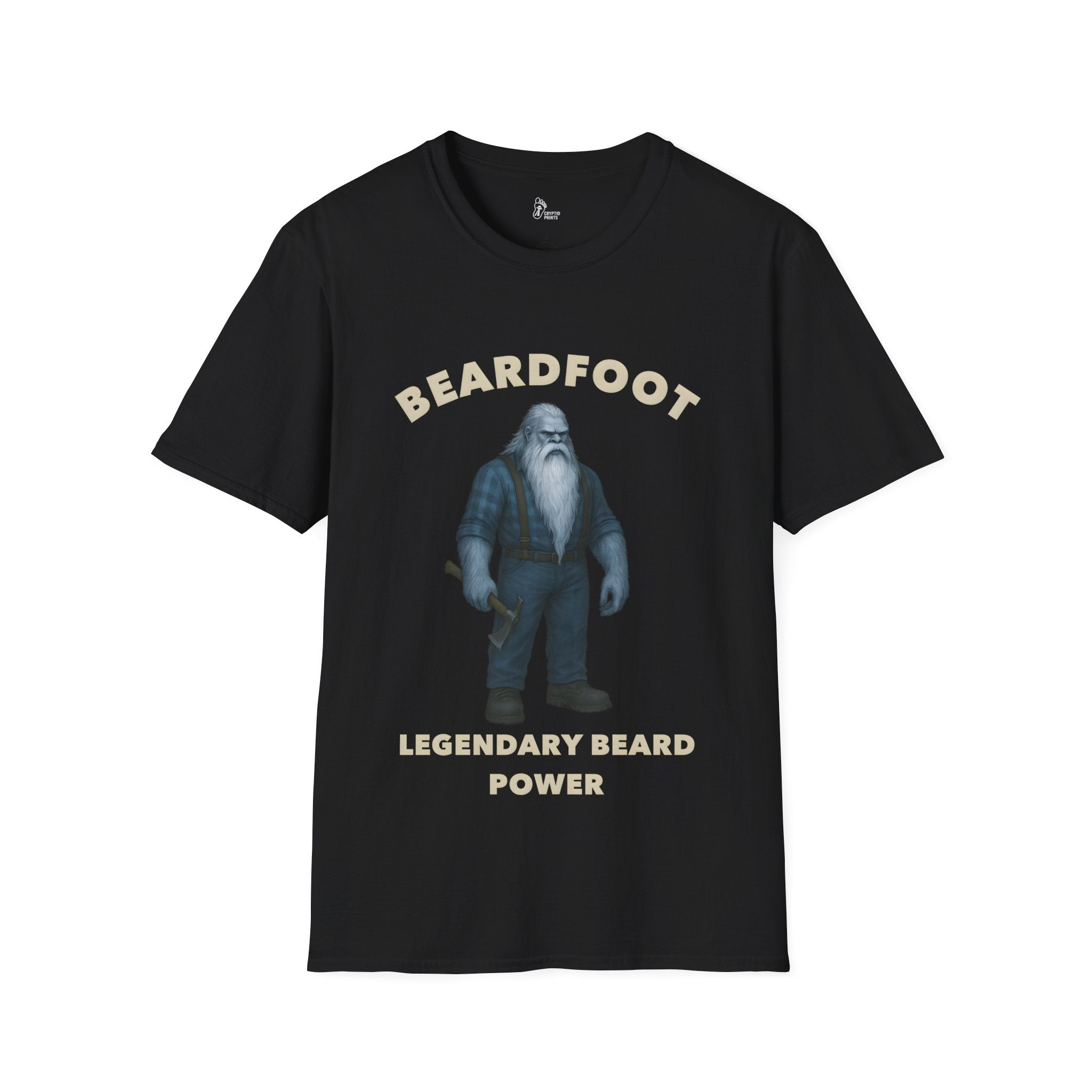 Bigfoot Beardfoot T-Shirt - Legendary Beard Power