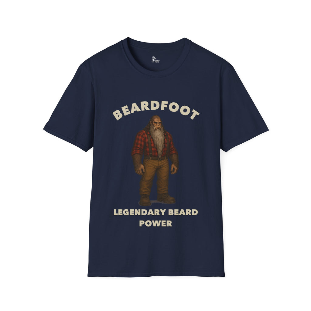 Bigfoot Beardfoot T-Shirt - Legendary Beard Power