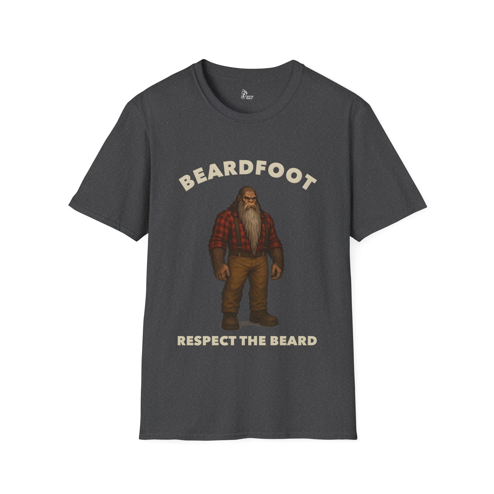 Bigfoot Beardfoot T-Shirt - Respect the Beard