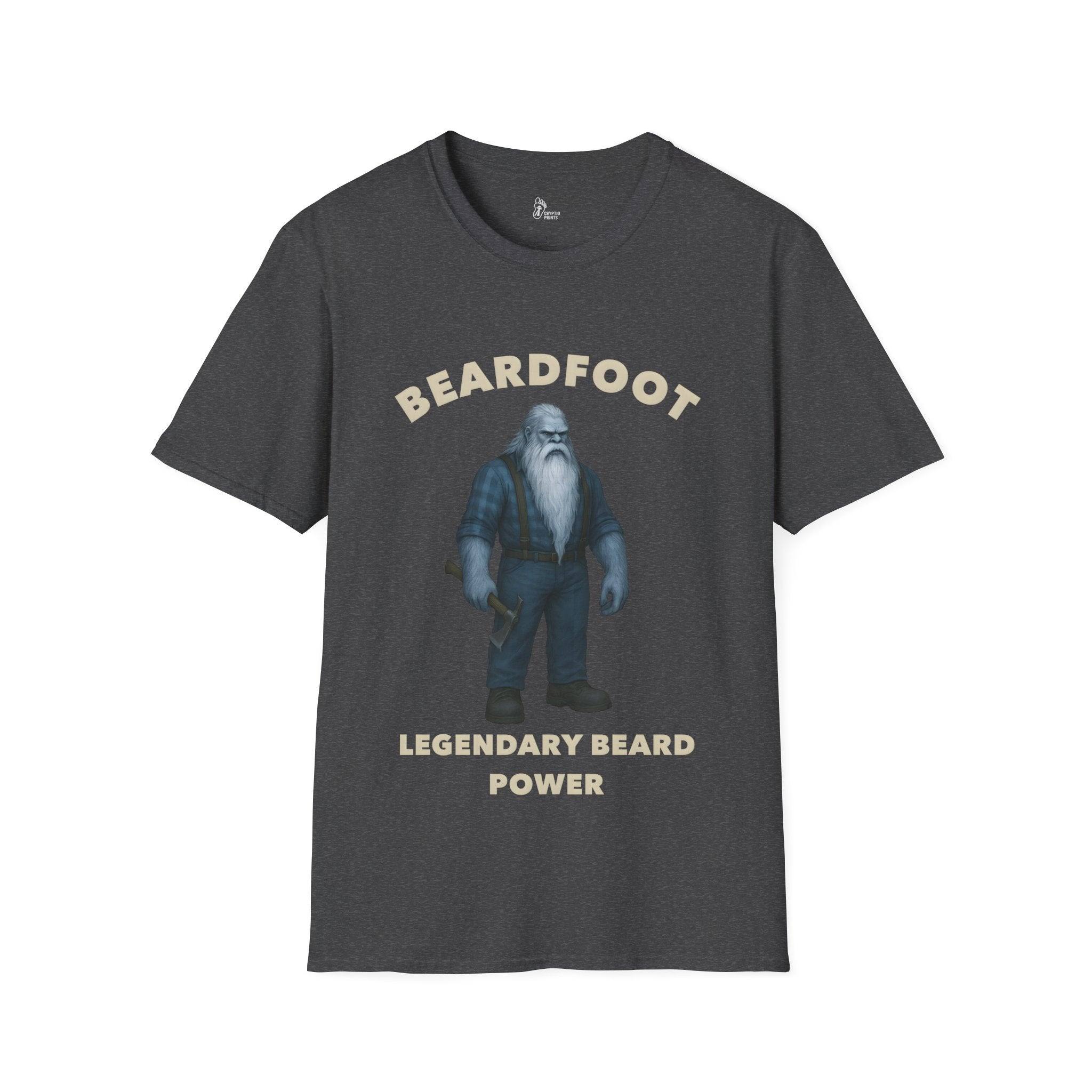 Bigfoot Beardfoot T-Shirt - Legendary Beard Power