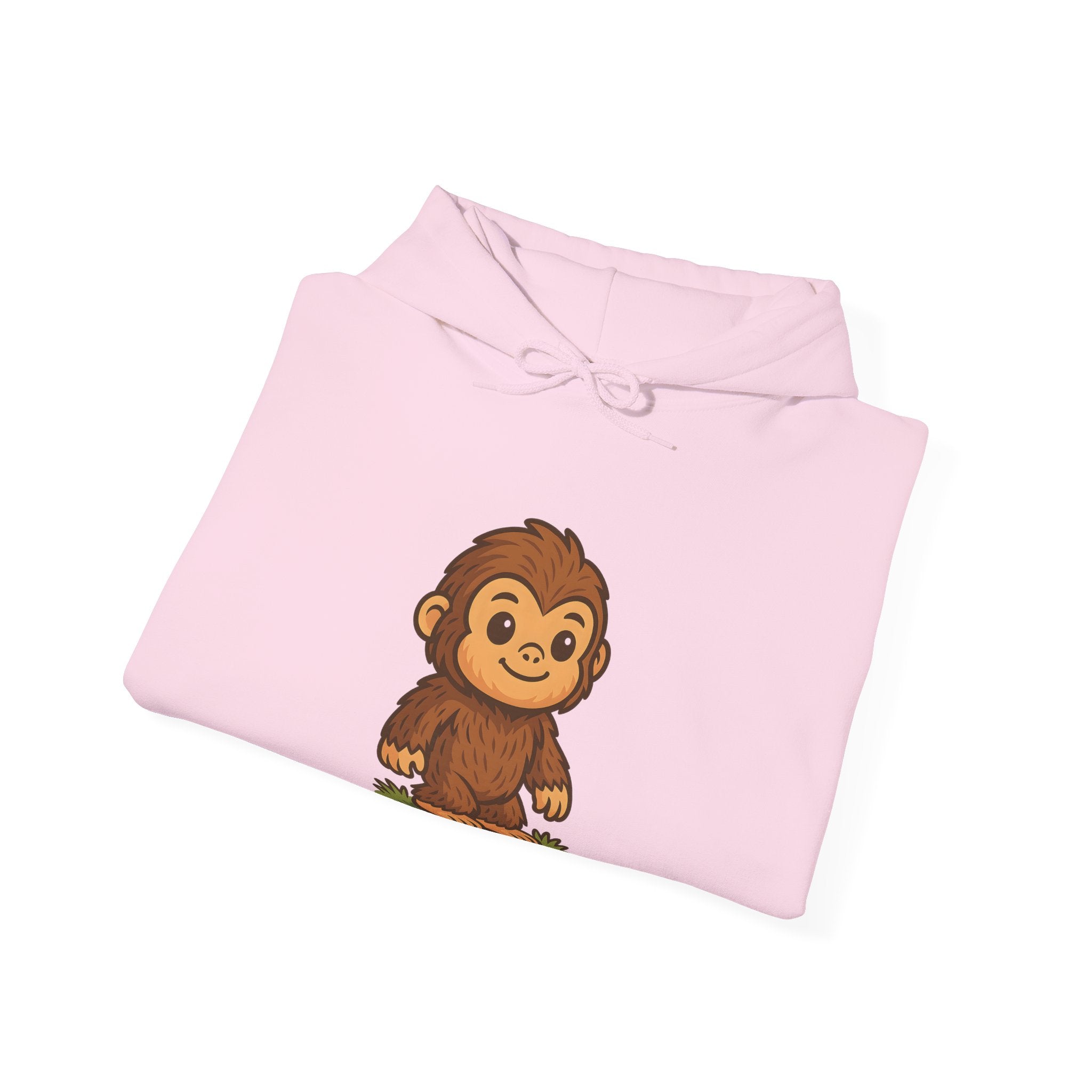 Chibi Bigfoot Hoodie - Cute Sasquatch Cartoon Hoodie
