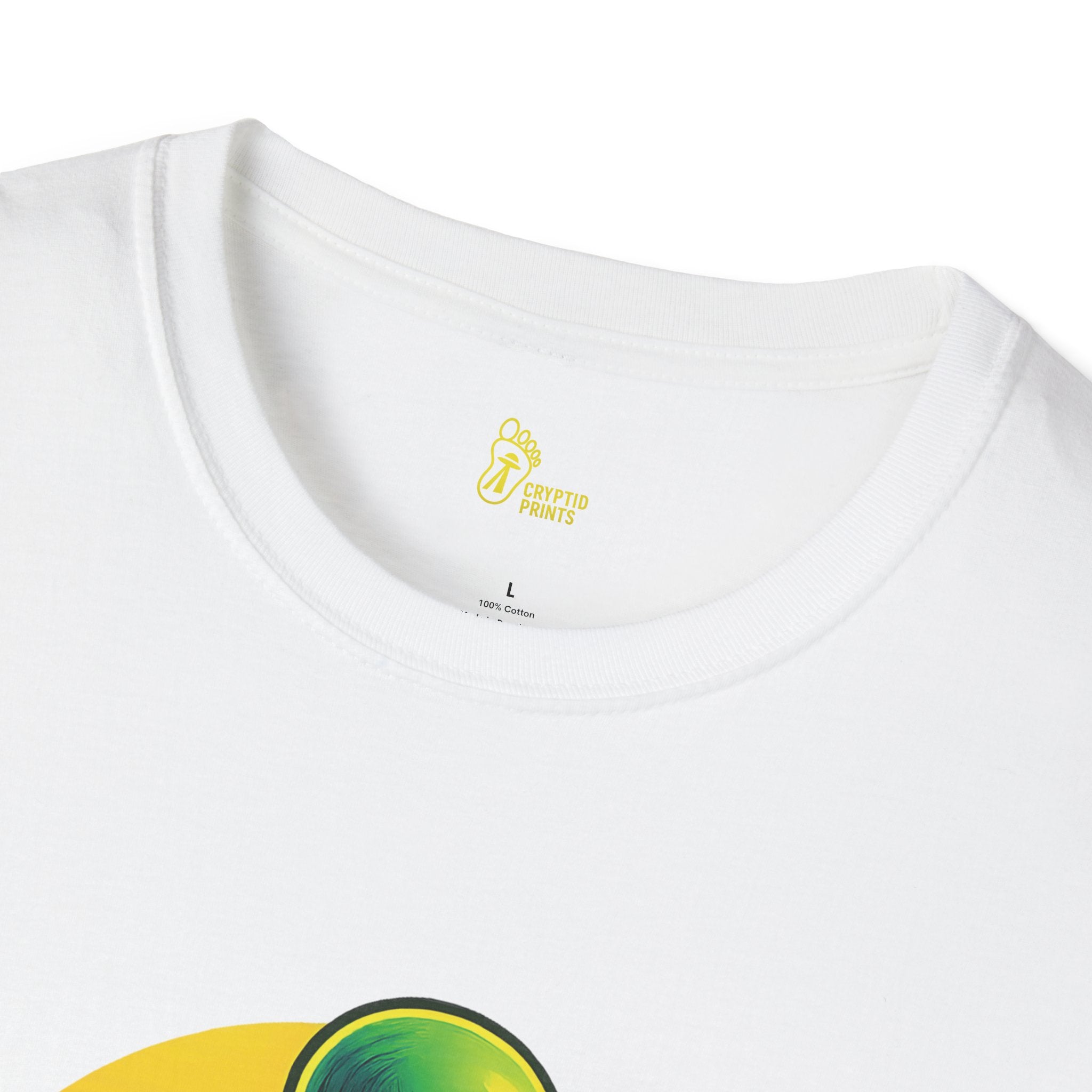 Neon Alien T-Shirt - Retro 80s Extraterrestrial Graphic Tee