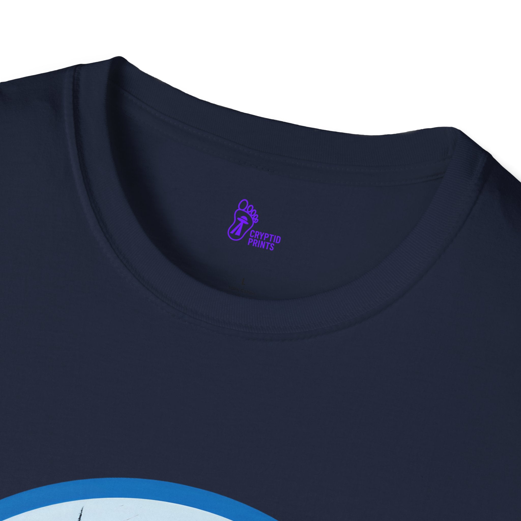 UFO Forest Abduction Scene Graphic Tee - Cryptid Prints