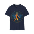 Alien Walker Night Landscape Graphic Tee - Cryptid Prints