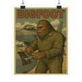 Bigfoot Aviation Poster - Vintage Military Wall Art