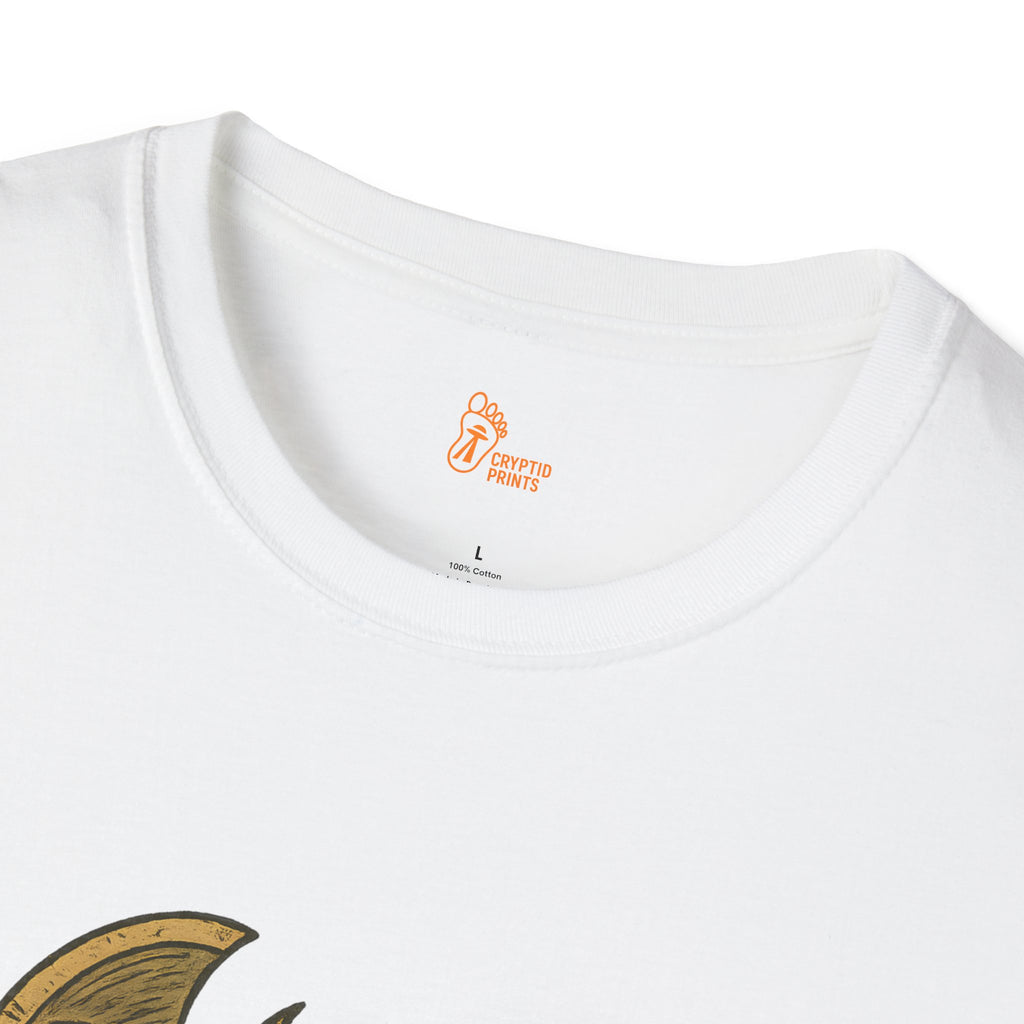 Viking Bigfoot T-Shirt - “STÓRFÓTR” Norse Warrior Cryptid Design