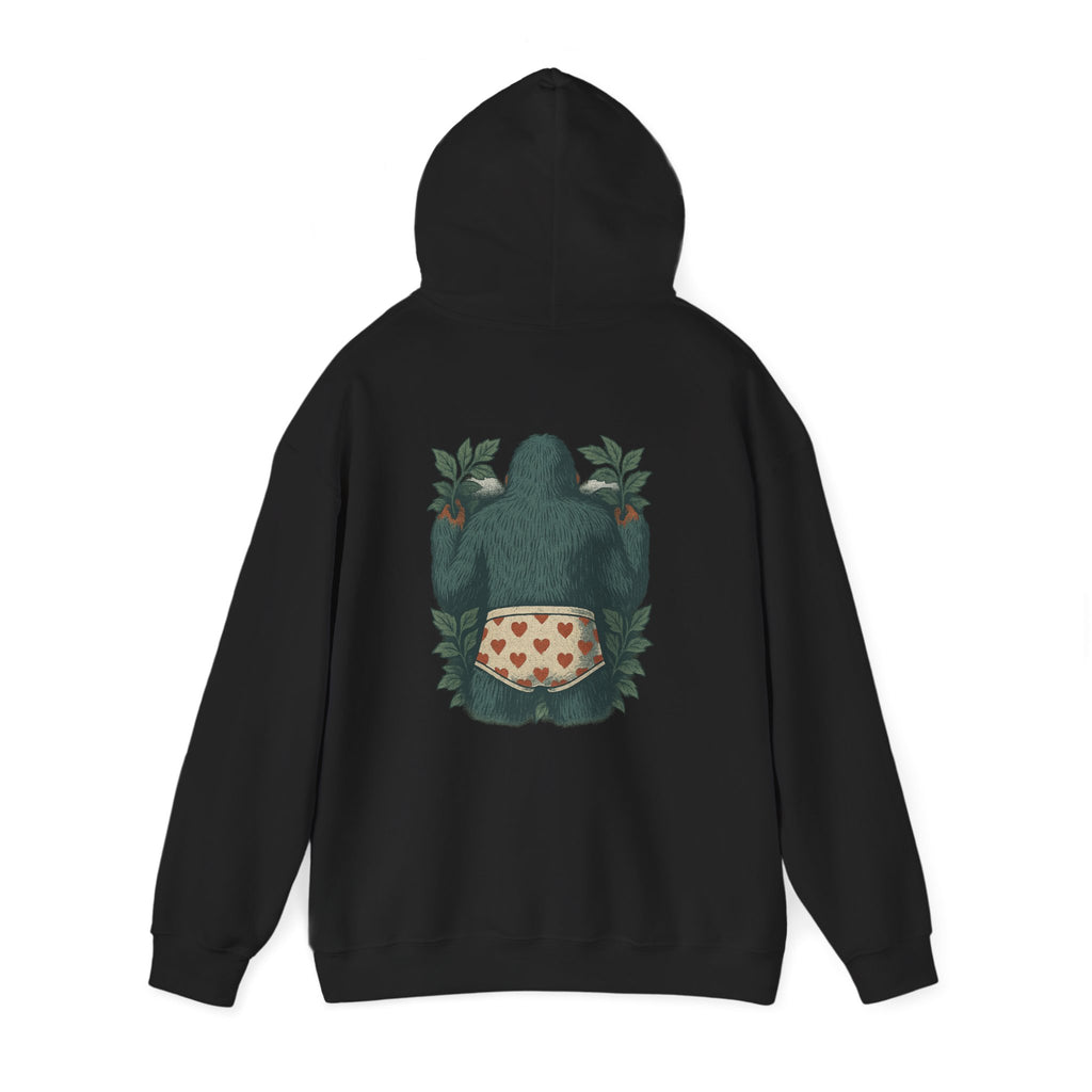 Bigfoot Peek-a-Boo Hoodie - Two-Sided Design