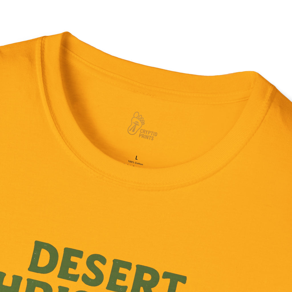 Desert Christmas Vibes Bigfoot Shirt - Santa Paws Christmas T-Shirt