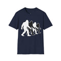 Bigfoot Evolution Silhouette T-Shirt - Cryptid Gait Progression