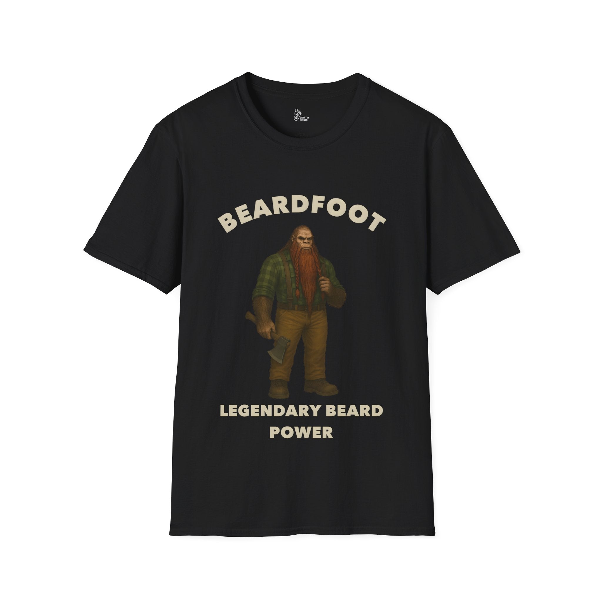 Bigfoot Beardfoot T-Shirt - Legendary Beard Power
