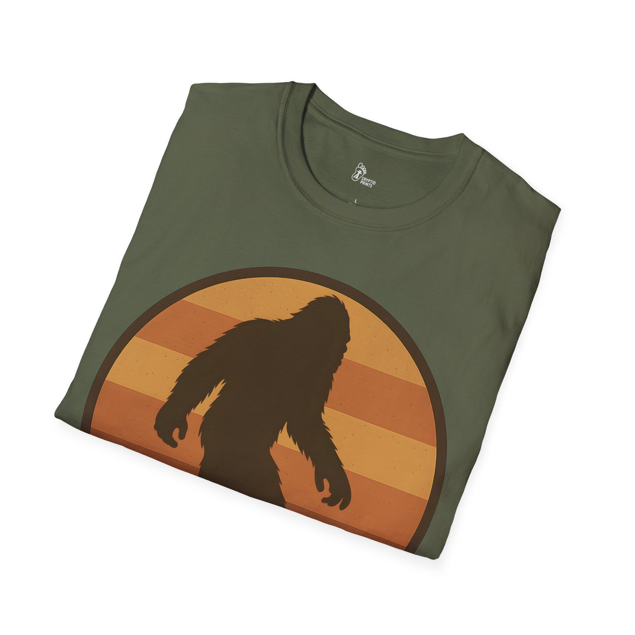 Retro Bigfoot T-Shirt - Cryptid Prints