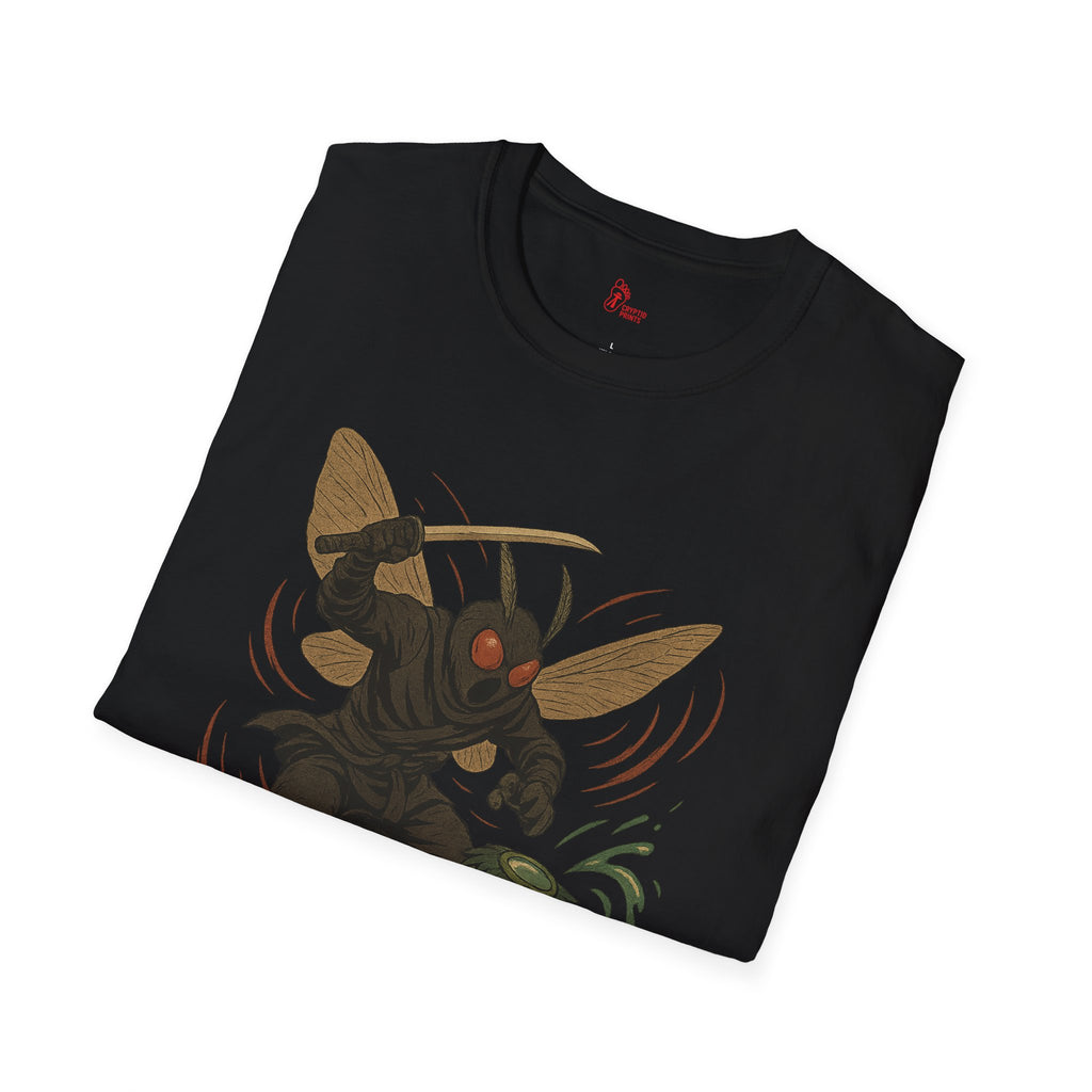 Mothman vs Kappa - Japanese Mythology Battle T-Shirt