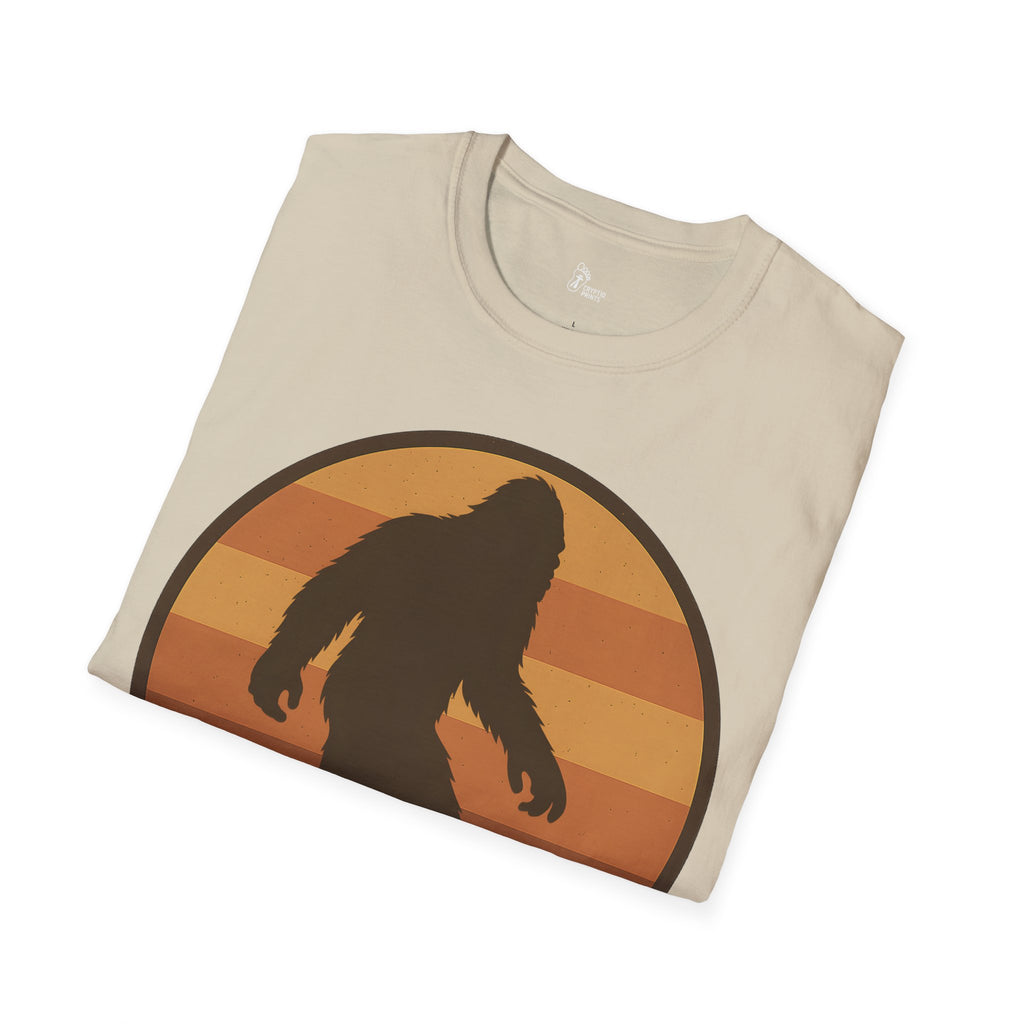 Retro Bigfoot T-Shirt - Cryptid Prints
